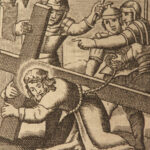1755 Stations of Cross Jerusalem Passion Jesus Illustrated Bible ART Parvilliers