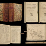 1790 1ed Ben Franklin Bounty Mutiny Oliver Cromwell Slave Lake MAP French Rev
