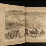1879 1ed Harper’s Weekly Anglo ZULU WAR Ku Klux Klan Negros Afghan Peiwar Kotal