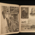 1879 1ed Harper’s Weekly Anglo ZULU WAR Ku Klux Klan Negros Afghan Peiwar Kotal