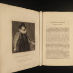 1823 Portraits of Illustrious Personages 206 PLATES Bacon Cromwell Raleigh Queen