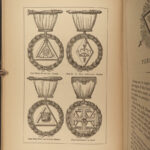 1889 Freemasonry Manual Ancient Scottish Rite Ceremonies Rituals McClenachan