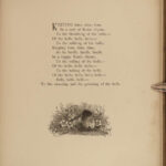 1881 1st ed Edgar Allen POE The Bells Esoteric Occult Horror Literature Plates