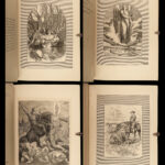 1884 BEAUTIFUL Victorian POETRY Collection Whittier Bryant Longfellow Procter 4v