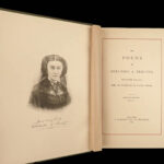 1884 BEAUTIFUL Victorian POETRY Collection Whittier Bryant Longfellow Procter 4v