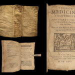 1626 MEDICINE 1ed Jean Riolan Universal Compendium Physiology Anatomy Health