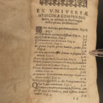 1626 MEDICINE 1ed Jean Riolan Universal Compendium Physiology Anatomy Health