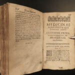 1626 MEDICINE 1ed Jean Riolan Universal Compendium Physiology Anatomy Health