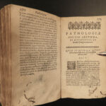 1626 MEDICINE 1ed Jean Riolan Universal Compendium Physiology Anatomy Health