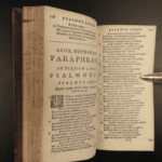 1665 Scottish George Buchanan De Sphaera Mundi Astronomy Psalms Scotland Poems