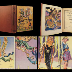 1928 1ed giant horse of oz by thompson baum neill wizard of oz childrens fantasy