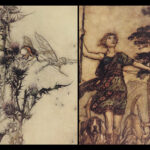 1908 1ed SHAKESPEARE Midsummer Nights Dream Arthur Rackham ART Romance Comedy