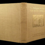 1908 1ed SHAKESPEARE Midsummer Nights Dream Arthur Rackham ART Romance Comedy