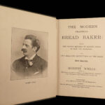 1900 BAKING 1ed Bread Baker by Hand & Machinery Recipes Food Pastry Cooking