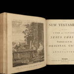 1788 BIBLE + Apocrypha Illustrated ART Psalms Birmingham England Pearson KJV