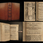 1635 ENGLISH 1ed Cardinal Richelieu Moral Discourses Philosophy James Maxwell