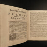 1684 ROME History by Dutch Paulus Merula LAW Seneca Valerius Maximus LIVY Popes