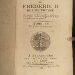 1788 Life of Frederick II of Prussia Germany WARS Austria Politics 4v Laveaux