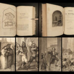 1844 1ed History of the BASTILLE French Revolution Prisoner Torture Illustrated