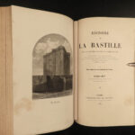 1844 1ed History of the BASTILLE French Revolution Prisoner Torture Illustrated