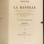 1844 1ed History of the BASTILLE French Revolution Prisoner Torture Illustrated