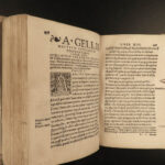 1537 Greek Attic Nights Noctes Atticae ROME Philosophy Aulus Gellius GREECE