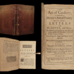 1708 ENGLISH 1ed Art of Cookery Satire Humor Recipes Food Cuisine Cooking Health