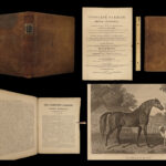1833 HORSES Complete Farrier Veterinary Medicine HUNTING Dogs Sports Illustrated