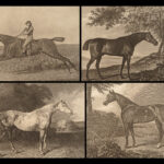 1833 HORSES Complete Farrier Veterinary Medicine HUNTING Dogs Sports Illustrated