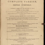 1833 HORSES Complete Farrier Veterinary Medicine HUNTING Dogs Sports Illustrated