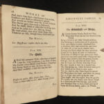 1698 ENGLISH 1ed Walter Pope FABLES Political Homer Cowley RARE Astronomer