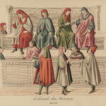 1832 BEAUTIFUL 1ed Bonnard Italian Renaissance Costume Clothing Illustrated ART