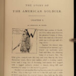 1889 1st ed American Soldier Civil War Indians Illustrated Military Americana