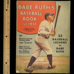 1932 1ed Babe Ruth Book of Baseball NY Yankees MLB John McGraw World Series