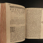 1561 Crinitus of Florence Italy Poetry Honesta Disciplina Plutarch Nostradamus