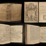 1620 TACITUS Annals Roman Empire Nero Rome Agricola FAMOUS MAP Italian Canini