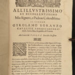 1620 TACITUS Annals Roman Empire Nero Rome Agricola FAMOUS MAP Italian Canini