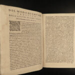 1620 TACITUS Annals Roman Empire Nero Rome Agricola FAMOUS MAP Italian Canini