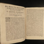 1620 TACITUS Annals Roman Empire Nero Rome Agricola FAMOUS MAP Italian Canini