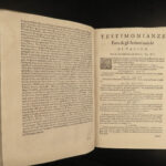 1620 TACITUS Annals Roman Empire Nero Rome Agricola FAMOUS MAP Italian Canini