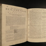 1620 TACITUS Annals Roman Empire Nero Rome Agricola FAMOUS MAP Italian Canini
