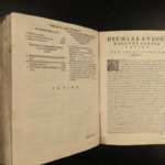 1620 TACITUS Annals Roman Empire Nero Rome Agricola FAMOUS MAP Italian Canini