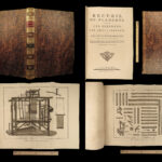 1778 Diderot Encyclopedia Plates TEXTILES Silk Wool Weaving Sewing Embroidery