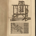 1778 Diderot Encyclopedia Plates TEXTILES Silk Wool Weaving Sewing Embroidery