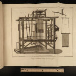 1778 Diderot Encyclopedia Plates TEXTILES Silk Wool Weaving Sewing Embroidery