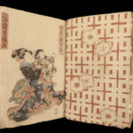 1867 Japanese Shaka Hasso Buddha Samurai Color Illustrated Woodblock Edo 2v