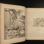 1890 Story of Man CHINA India Egypt Sphinx Africa INDIAN Stone Age Occult Pagans