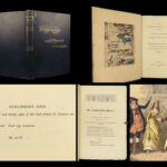 1892 Limited 1st ed Cruikshankian Momus George Cruikshank Comic ART Illustration