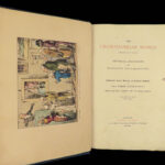1892 Limited 1st ed Cruikshankian Momus George Cruikshank Comic ART Illustration
