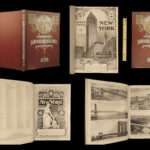 1906 HUGE FOLIO New York City Guidebook Manhattan 400 Photographs Moses King
